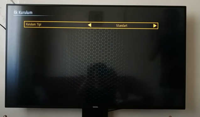 vestel smart tv ilk kurulum ayarlari